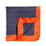 The Caught Fish // Navy + Orange