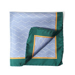 The Imprisoned Hedgehog // Blue + Green