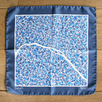 Lost In Paris // Blue + Burgundy