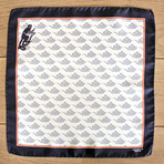 The Smoky Monkey // White + Grey + Navy