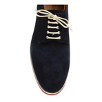 Contrast Sole Lace-Up Sneaker Derby // Navy (Euro: 44)