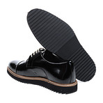 Thick Sole Patent Derby // Black (Euro: 41)