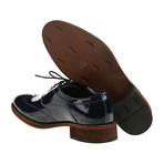 Patent Lace-Up Wingtip Oxford // Navy (Euro: 43)