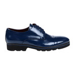 Lugsole Captoe Derby // Navy (Euro: 40)