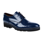 Lugsole Captoe Derby // Navy (Euro: 40)