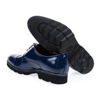 Lugsole Captoe Derby // Navy (Euro: 40)