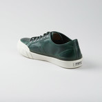 Greene Low Lace Sneaker // Forest + White (US: 8)