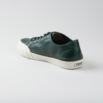 Greene Low Lace Sneaker // Forest + White (US: 7)