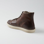 Gates Shearling High Sneaker // Dark Brown (US: 7)