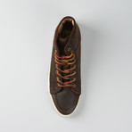 Miller High Lace Sneaker // Dark Brown (US: 8.5)