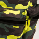 Neon Camo Cargo Backpack