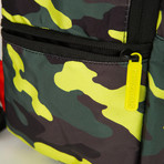 Neon Camo Cargo Backpack