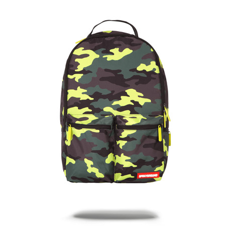 Neon Camo Cargo Backpack