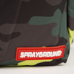 Neon Camo Cargo Backpack