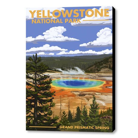 Yellowstone National Park // Grand Prismatic Spring