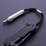 City Dweller Pen Lanyard // Stainless (Smooth)