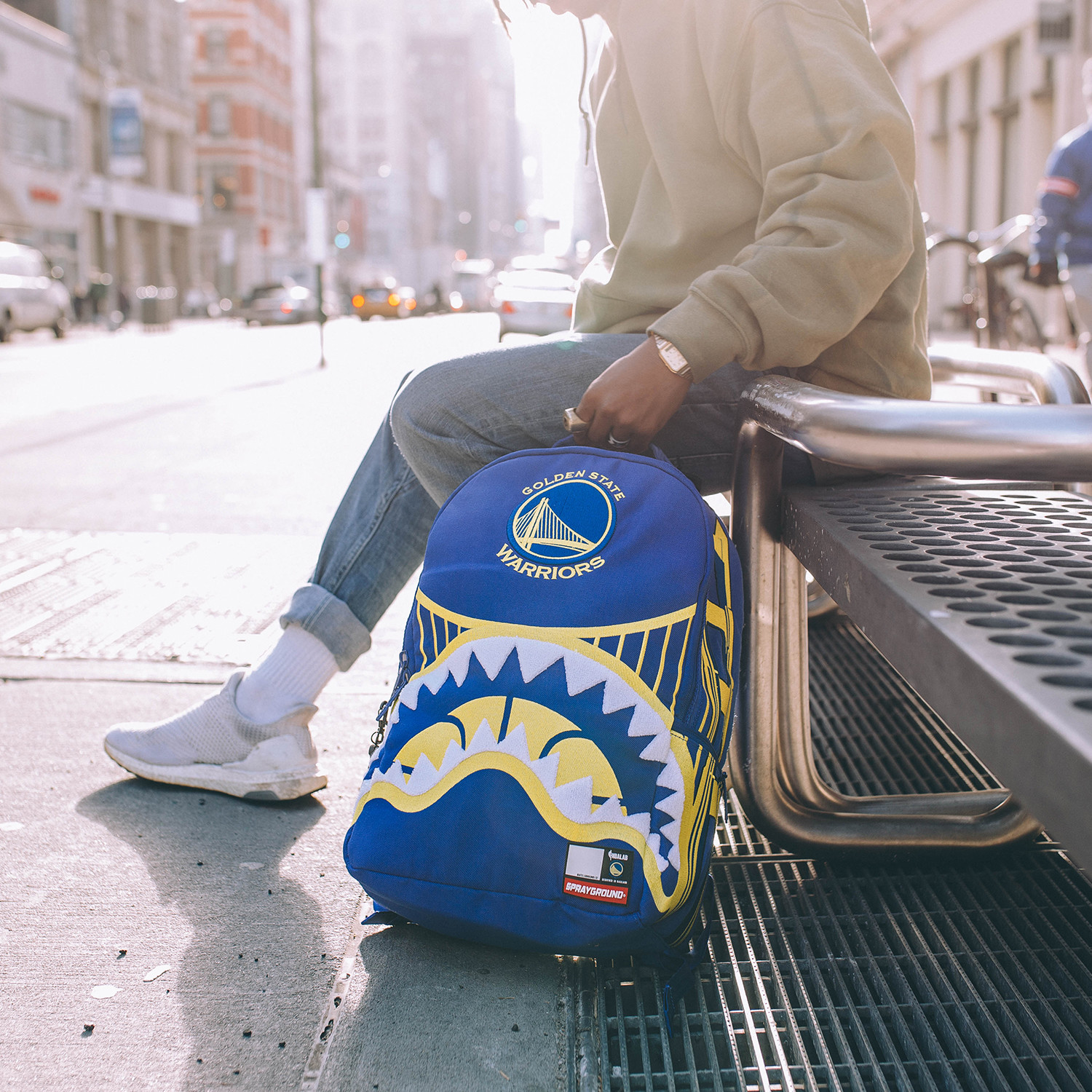 golden state warriors sprayground backpack