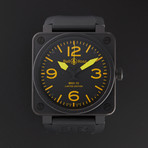 Bell & Ross Aviation Automatic // BR01-92-YELLOW // Store Display