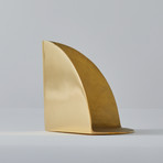 Brass Book End // 1-Piece