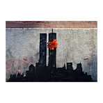 Twin Towers Tribute (18"W x 26"H x 0.75"D)