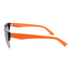 Heavy Horn-rimmed Square Sunglasses // Tortoise + Orange