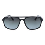 Square Slim Rim Aviator // Black