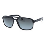 Square Slim Rim Aviator // Black