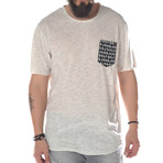 Brokers // Fred T-Shirt // Off White (L)