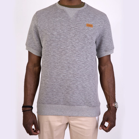 Short Sleeve Crew Neck // Light Grey (S)