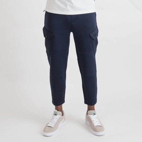 Carter Cargo Flood Pant // Navy (S)