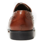 Roger Wing Cap Oxford // Brown (Euro: 45)