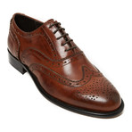 Roger Wing Cap Oxford // Brown (Euro: 40)