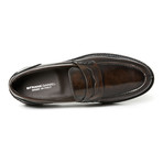 Quentin Penny Loafer // Dark Brown (Euro: 45)