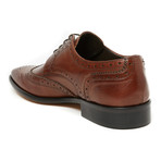 Square Toe Wing Tip Derby // Brown (Euro: 40)