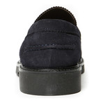 Leonel Penny Loafer // Navy (Euro: 45)