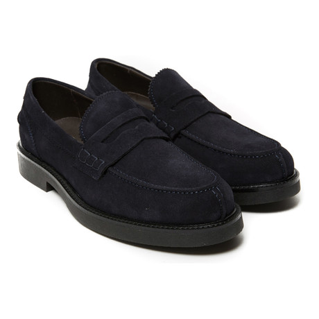 Leonel Penny Loafer // Navy (Euro: 40)