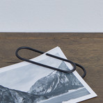Oversized Paperclip // Matte Black