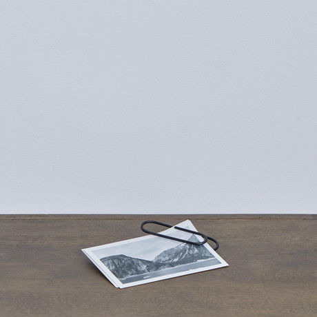 Oversized Paperclip // Matte Black