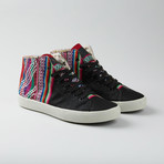 Shadow High Top // Black + Pink + Multi (Euro: 45)