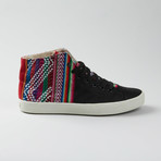 Shadow High Top // Black + Pink + Multi (Euro: 45)