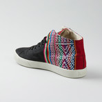 Shadow High Top // Black + Pink + Multi (Euro: 45)