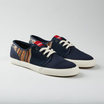 Barracuda Slant // Black + Navy + Multi (Euro: 42)