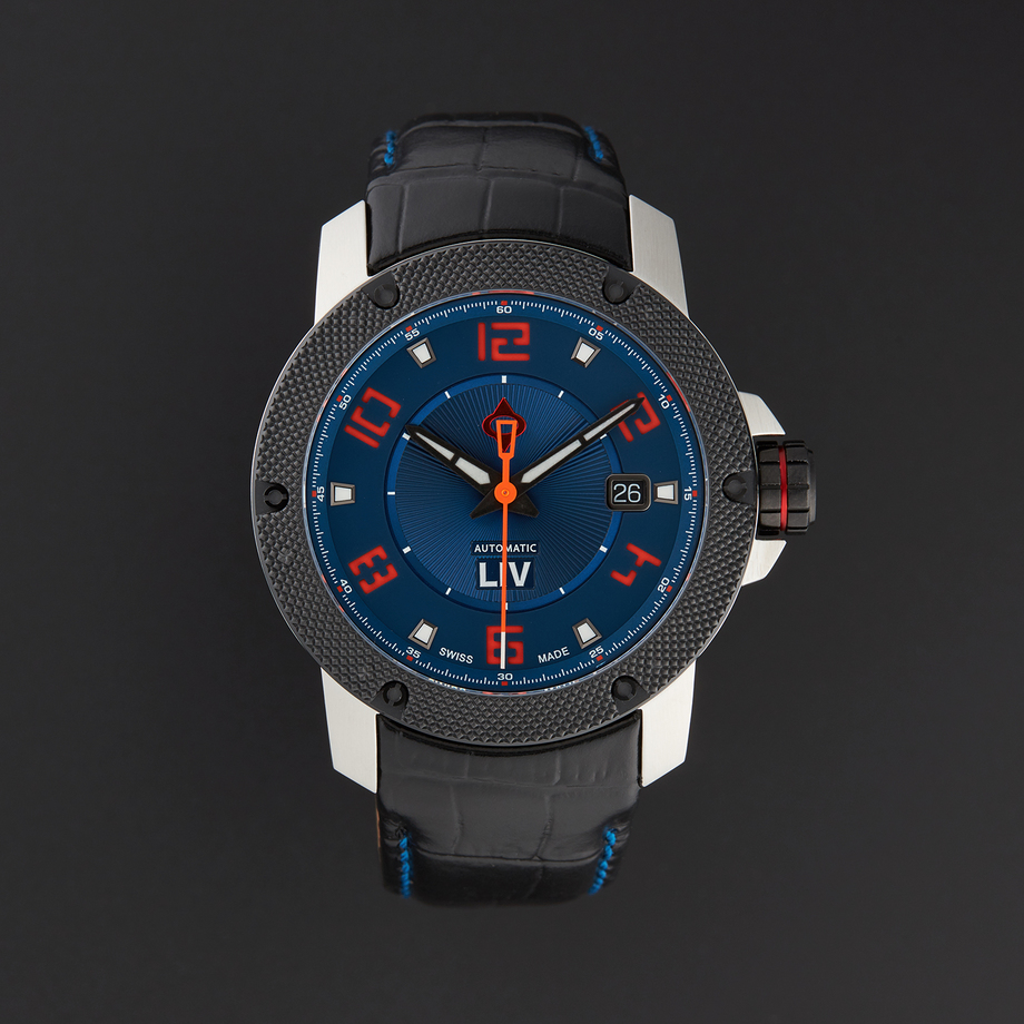 LIV Watches Men's Swiss Watches Touch of Modern