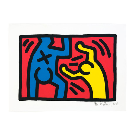 Keith Haring // Untitled (D) // 1987