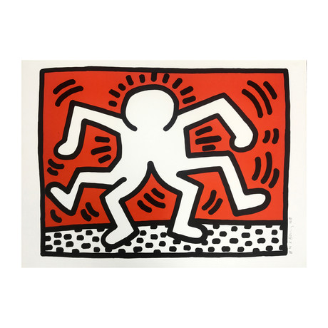 Keith Haring // Untitled (Double Man) // 1986