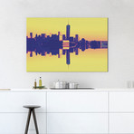 Double Sided // One World Trade Center // Pop Art (18"W x 26"H x 0.75"D)