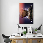 Double Sided Series // Manhattan Buildings (26"W x 18"H x 0.75"D)