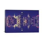 Double Sided // Manhattan Skyline (18"W x 26"H x 0.75"D)