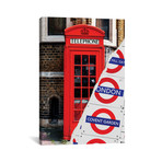 Dual Torn Series // London Booth (26"W x 18"H x 0.75"D)