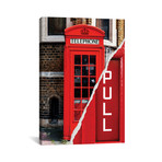 Dual Torn Series // Pull // London Booth (26"W x 18"H x 0.75"D)